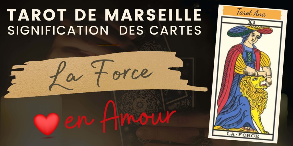 tarot gratuit carte la force tarot de marseille rectangle