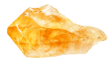 la citrine jaune orangé