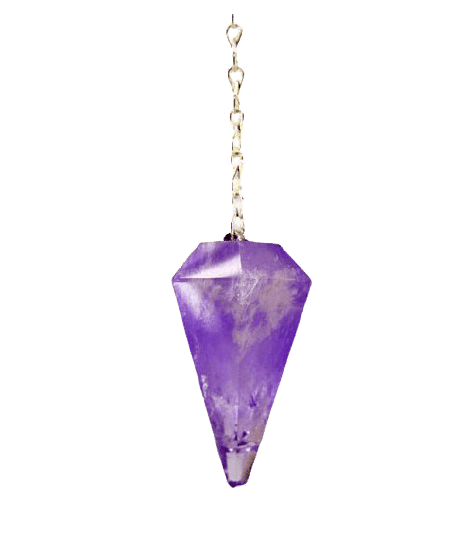 pendule en améthyste