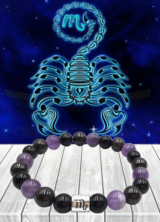 obsidienne scorpion